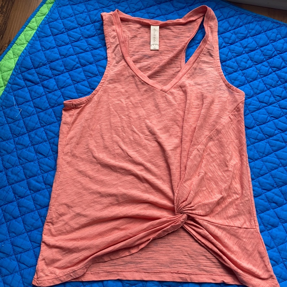 LAST CALL: Altar'd State Knot Front Tank